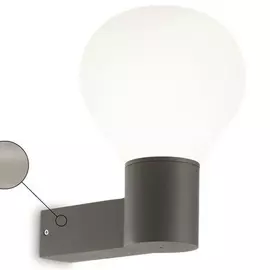 Настенный светильник уличный Clio CLIO AP1 GRIGIO Ideal Lux