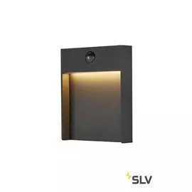 Настенный светильник уличный FLATT SENSOR 1002954 SLV