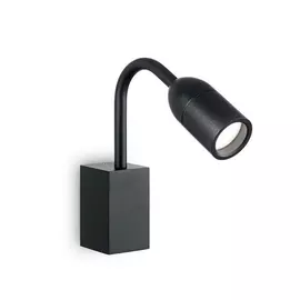 Настенный светильник уличный Loop Loop AP1 Nero Ideal Lux