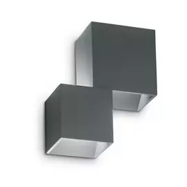 Настенный светильник уличный Rubik Rubik AP2 Antracite Ideal Lux