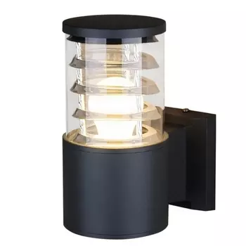 Настенный светильник уличный Strada 1408 TECHNO черный Elektrostandard a032622