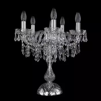 Настольная лампа Bohemia Ivele 1403L/5/141-47/Ni