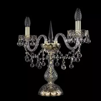 Настольная лампа Bohemia Ivele 1409L/2/141-39/G