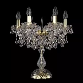 Настольная лампа Bohemia Ivele 1409L/6/141-47/G