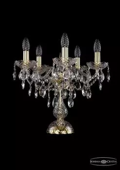 Настольная лампа Bohemia Ivele 1415L/5/141-39/G