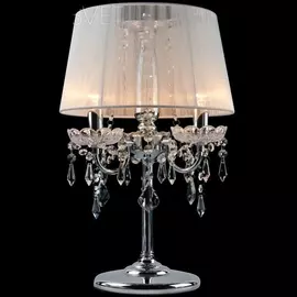 Настольная лампа Eurosvet 2045 2045/3T хром/белый настольная лампа