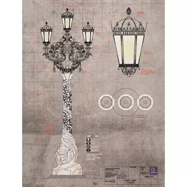 Наземный фонарь 600A 600A/3 0 CRYSTAL CLEAR / PROTECTION IP65 Riperlamp