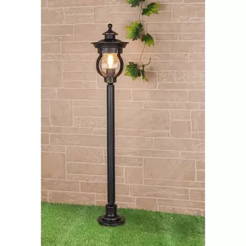 Наземный фонарь Barrel Barrel F черное золото (GL 1025F) Elektrostandard a040566