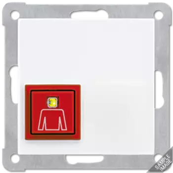 NRSAS0834RT Кнопка сброса, сл.кость Jung