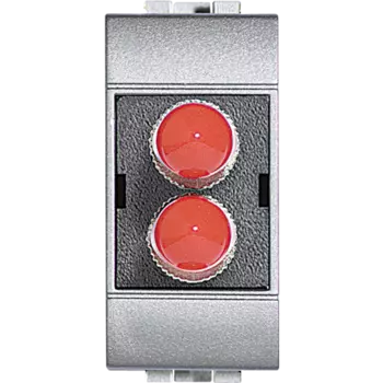 NT4268ST Сдвоенный разъём для оптоволоконной линии - кабельное гнездо SТ - дуплекс Bticino