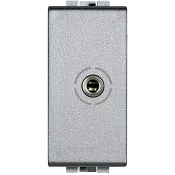 NT4280 Разъем Аудио Jack 3,5 цвет алюминий Bticino