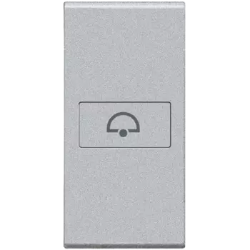NT4916D LivingLight Клавиша Axial Символ "Звонок", размер 1 модуль Bticino