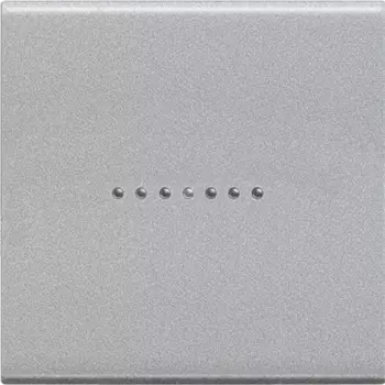 NT4916M2 LivingLight клавиша акс.выкл. 2х алю. Bticino