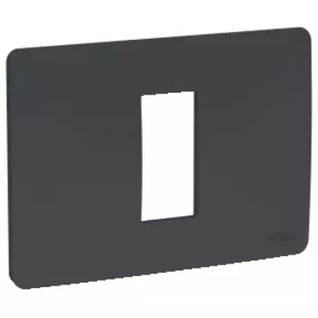 NU210154 Рамка Unica Modular Антрацит 1-постовая Schneider Electric