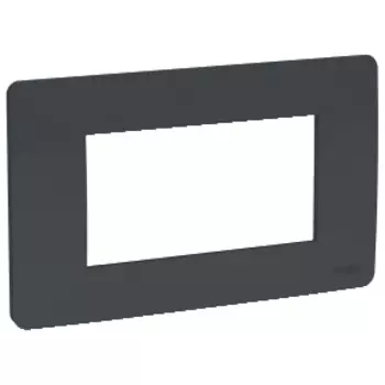 NU210454 Рамка Unica Modular Антрацит 4-модульная-постовая Schneider Electric