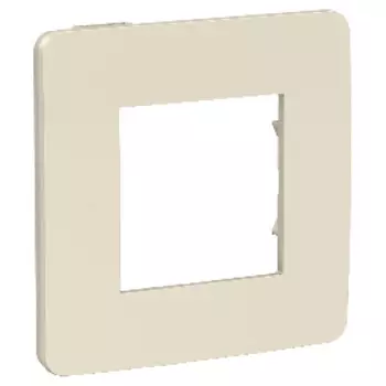 NU280244 Рамка Unica Studio Color Бежевый 1-постовая Schneider Electric