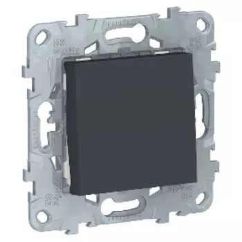 NU520354 Переключатель 1-клавишный, сх. 6 10 AX, 250 В, Антрацит Schneider Electric