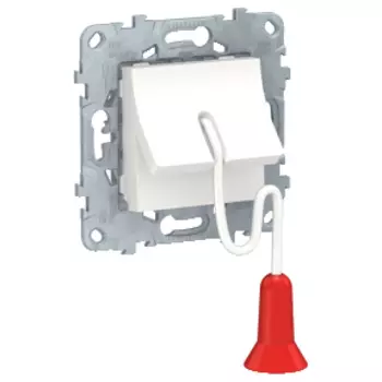 NU522618 Выключатель со шнуром 1 м, без фиксации, сх. 1 Белый Schneider Electric