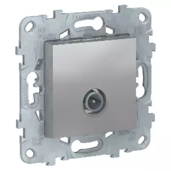 NU546330 Розетка TV, проходная, Алюминий Schneider Electric