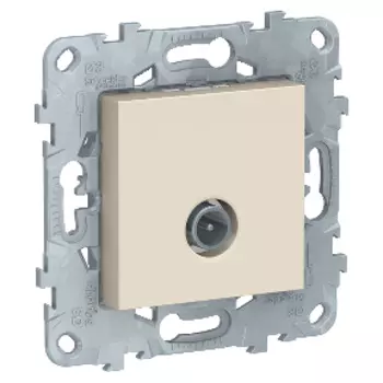 NU546344 Розетка TV, проходная, Бежевый Schneider Electric