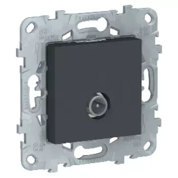 NU546354 Розетка TV, проходная, Антрацит Schneider Electric