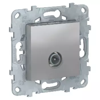NU546430 Розетка TV, оконечная, Алюминий Schneider Electric