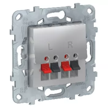 NU548630 Аудиорозетка, Алюминий Schneider Electric