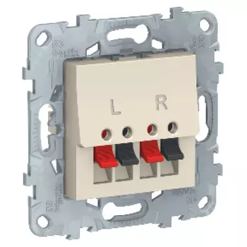 NU548644 Аудиорозетка, Бежевый Schneider Electric