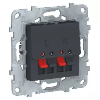 NU548654 Аудиорозетка, Антрацит Schneider Electric