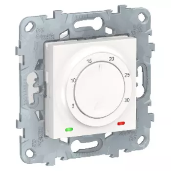 NU550118 Термостат электронный, 8А, встроенный термодатчик, Белый Schneider Electric