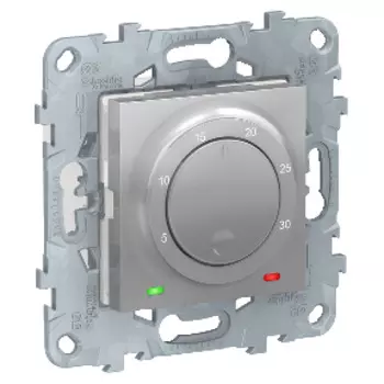 NU550130 Термостат электронный, 8А, встроенный термодатчик, Алюминий Schneider Electric