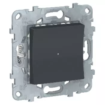 NU553754 Релейный выключатель Wiser нажимной, 10А, Антрацит Schneider Electric