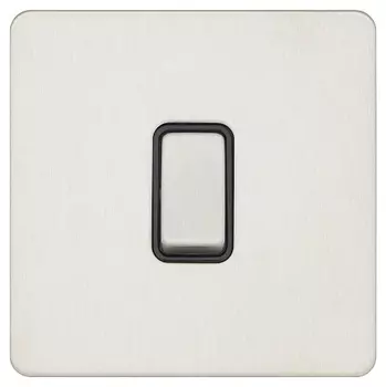 Одноклавишный выключатель T&amp;J Electric Ultimate II Нержавеющая сталь G251-2-86-SS