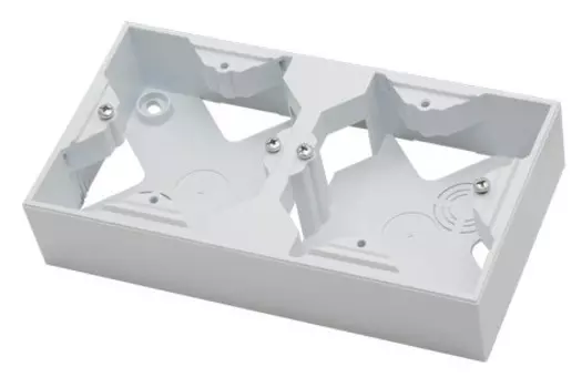 Ospel Impresja Белый Коробкa для наружного монтажа 2-я PNP-2Y/00