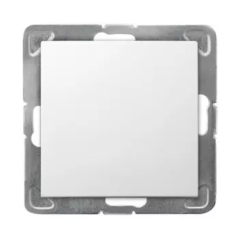 Ospel Impresja Белый Выключатель 1-клавишный, без рамки LP-1Y/m/00