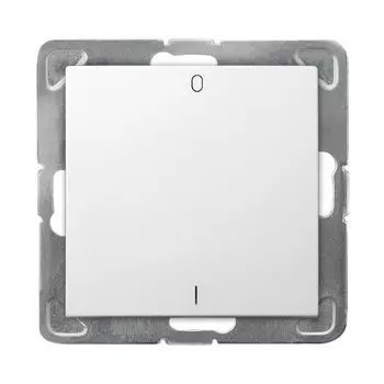 Ospel Impresja Белый Выключатель 2-полюсный , без рамки LP-11Y/m/00