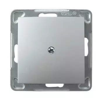 Ospel Impresja Серебро Заглушка, без рамки Z-1Y/m/18