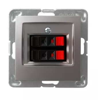 Ospel Impresja Титан Розетка аккустическая 2-я, без рамки GG-2Y/m/23