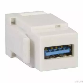 Ospel Mодули Keystone Модуль pозетки USB MG-USB