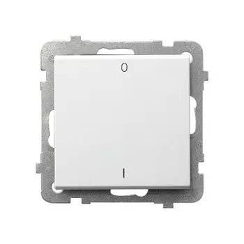 Ospel Sonata Белый Выключатель 2-полюсный , без рамки LP-11R/m/00