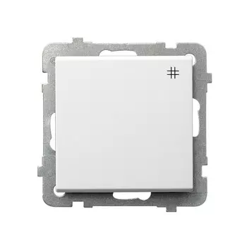 Ospel Sonata Белый Выключатель перекрестный (сх.7), без рамки LP-4R/m/00