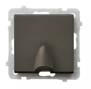 Ospel Sonata Шоколадный металлик Kабельная клемма GPPK-1R/m/40