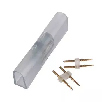 Переходник для RGB гибкого неона Переходник для неона LS001 220V 5050 RGB односторонний (10pkt) (PSL-02) Elektrostandard a040612
