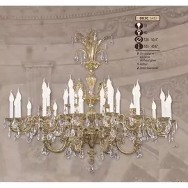 Подвесная люстра 003C 003C/32 AB SWAROVSKI Riperlamp