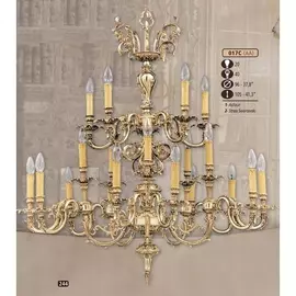 Подвесная люстра 017C 017C/20 AA ASFOUR Riperlamp