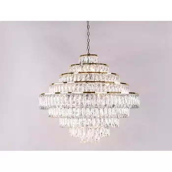 Подвесная люстра 10120 10125+14/C gold Newport