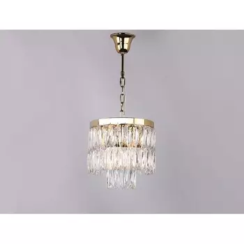 Подвесная люстра 10120 10125/C gold Newport