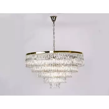 Подвесная люстра 10120 10129+17/C gold Newport