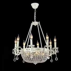 Подвесная люстра 10848 10848/8+4C GOLD IVORY Natali Kovaltseva
