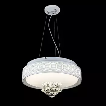 Подвесная люстра 11152 11152/24P CHROME, LED Natali Kovaltseva